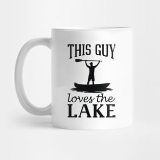 This Guy Loves The Lake Mug